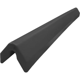 Причальный кранец L-образный черный 890х110х80 мм (ДУ-1-Ч)